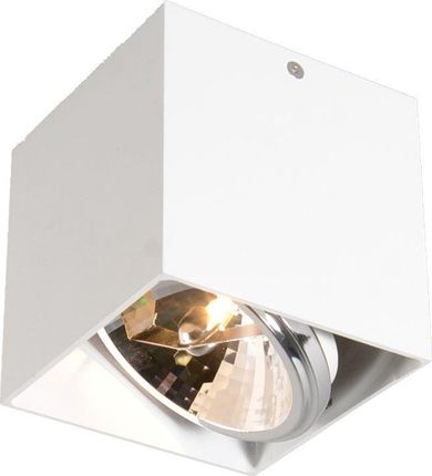 Zumaline Lampa sufitowa Lampa natynkowa biała BOX SL1 89947-G9 (89947-G9) - 4439 (89947G9)