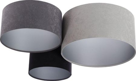 Lumes Lampa sufitowa Trójkolorowy plafon ze srebrnym wnętrzem abażura- EXX44-Hevas (E1512308001052)