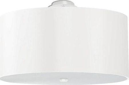 Lumes Lampa sufitowa Biały okrągły plafon minimalistyczny 50 cm - EX665-Otti (E13829SOLLUX_SL0745)