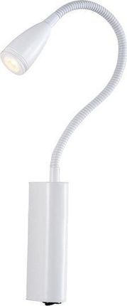 Azzardo Kinkiet Lampa ścienna biała VERONICA do czytania LED (AZ1547)