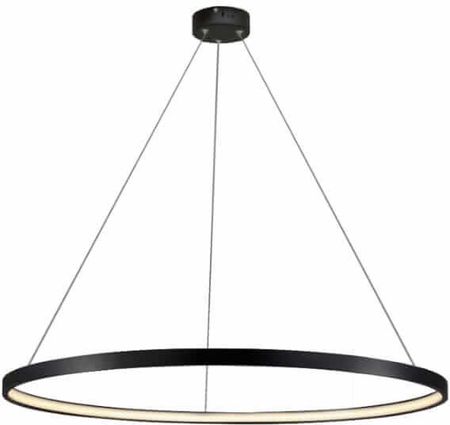 Light Prestige Lampa wisząca Nowoczesna lampa sufitowa LED czarna okręgi LED LP-909/1P S BK (LP9091PSBK)