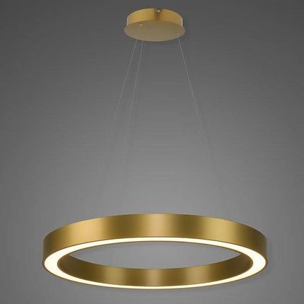 Altavola Design Lampa wisząca Nowoczesna lampa sufitowa LED do salonu Altavola okręgi LED LA091/P_100_down_4k_gold (LA091P_100_DOWN_4K_GOLD)