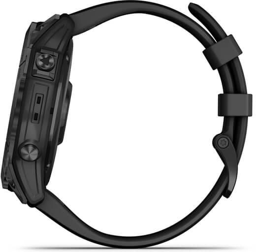 GARMIN Fenix 7X Sapphire Solar Czarny Tytan (0100254123)