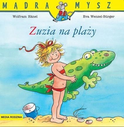 Mądra mysz - Zuzia. Zuzia na plaży