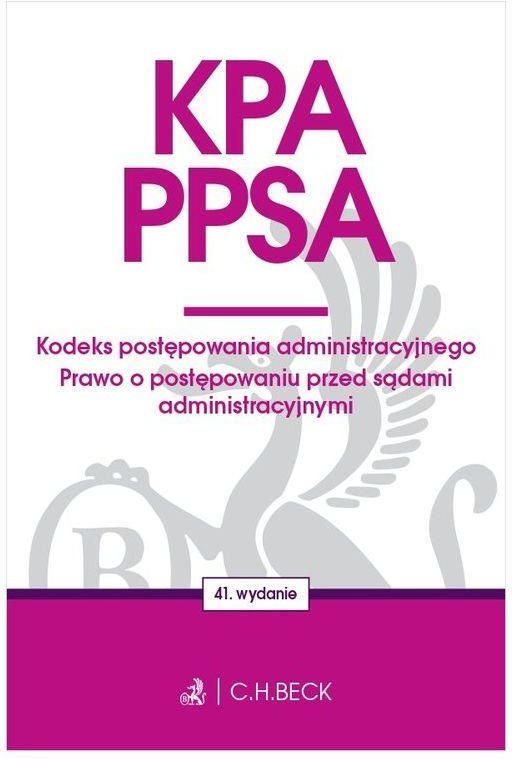 KPA. PPSA. Kodeks Postępowania Administracyjnego. Prawo O Postępowaniu ...