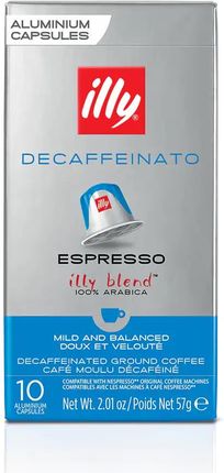 Illy Kawa Espresso Decaffeinato Roast 10 Kaps.