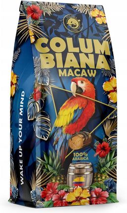 Blue Orca Coffee Kawa Ziarnista Columbiana Macaw 1 Kg 