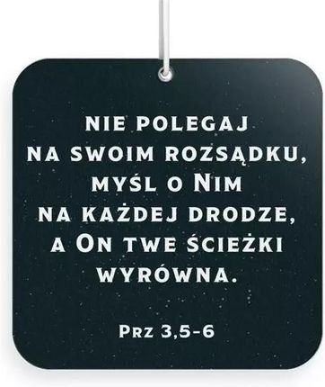 Szaron Zawieszka Zapachowa Ufaj Panu