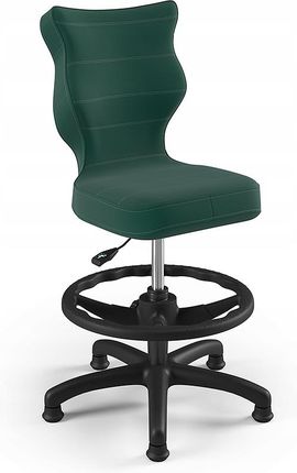 Entelo Krzesło dziecięce Petit BK Velvet rozmiar 4 WK+P (133-159 cm) turkusowe