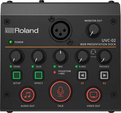 Zdjęcie Roland UVC-02 | Web Presentation Dock Karta przechwytująca grabber HDMI USB 3.0, interfejs audio XLR - Warka