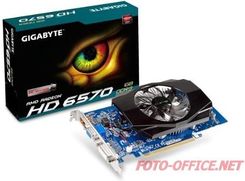 Gigabyte Radeon HD6570 1GB DDR3/128b D/H PCI-E (GV-R657OC-1GI)