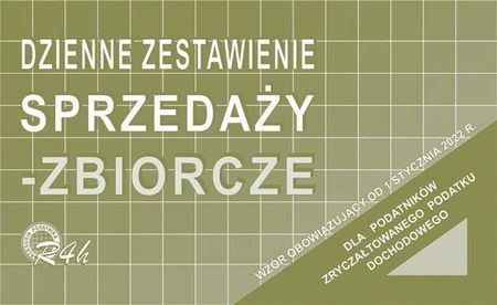 Michalczyk I Prokop Dzienne Zestawienie Sprzedaży R04 H