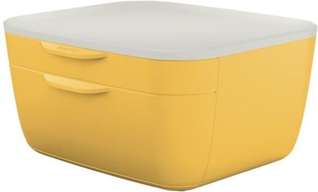 Leitz Pojemnik z szufladami Cosy żółty 53570019