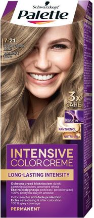 Palette Intensive Color Creme farba do włosów w kremie 7-21 Popielaty średni Blond