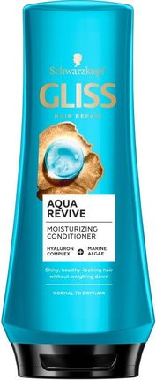 Gliss Aqua Revive Odżywka Do Włosów Suchych i Normalnych 200 ml