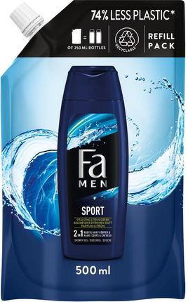 Fa Men Sport żel pod prysznic 2w1 o zapachu zielonych cytrusów zapas 500ml