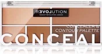 Revolution Relove Conceal Me paleta korektorów odcień Medium 2,8 g