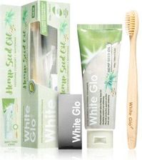 Zdjęcie White Glo Hemp Seed Oil Wybielająca Pasta Do Zębów Ze Szczotką 150G - Nowe Brzesko