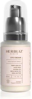 Herbliz Hemp Seed Oil Cosmetics Krem Pod Oczy Przeciw Zmarszczkom, Opuchnięciom I Cieniom Oczami 30Ml