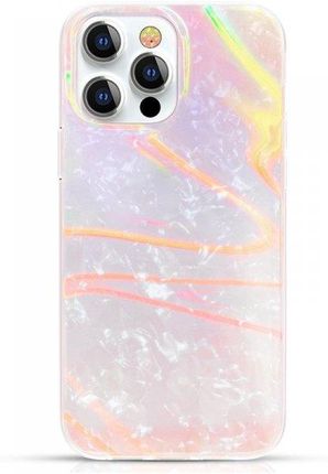 Kingxbar Shell Series Luksusowe Eleganckie Etui Na iphone 13 Perłowy-Różowy