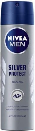 Nivea Polska S.A. Grupa Beiersdorf Men Silver Protect Antyperspirant  150Ml
