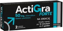Zdjęcie Actigra Forte 50mg 2tabl. - Świebodzice
