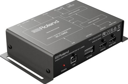 Roland VC-1-DMX | Video Lighting Converter Automatyczny konwerter audio wideo HDMI na DMX