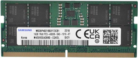 Samsung 16GB DDR5 (M323R2GA3BB0-CQK)