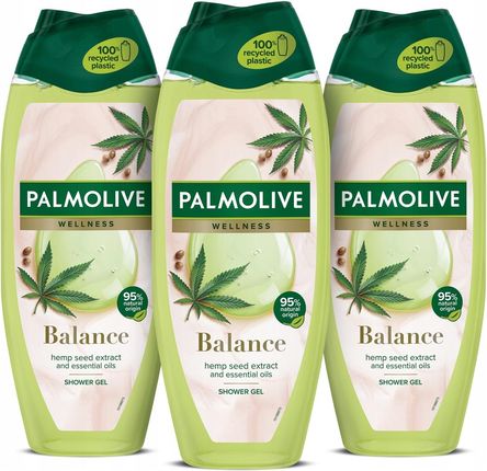 Palmolive odżywczy żel pod prysznic Balance 3x500 ml