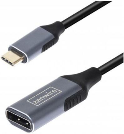 Kabel Adapter USB-C DisplayPort 1.2 Żeński 4K 60HZ
