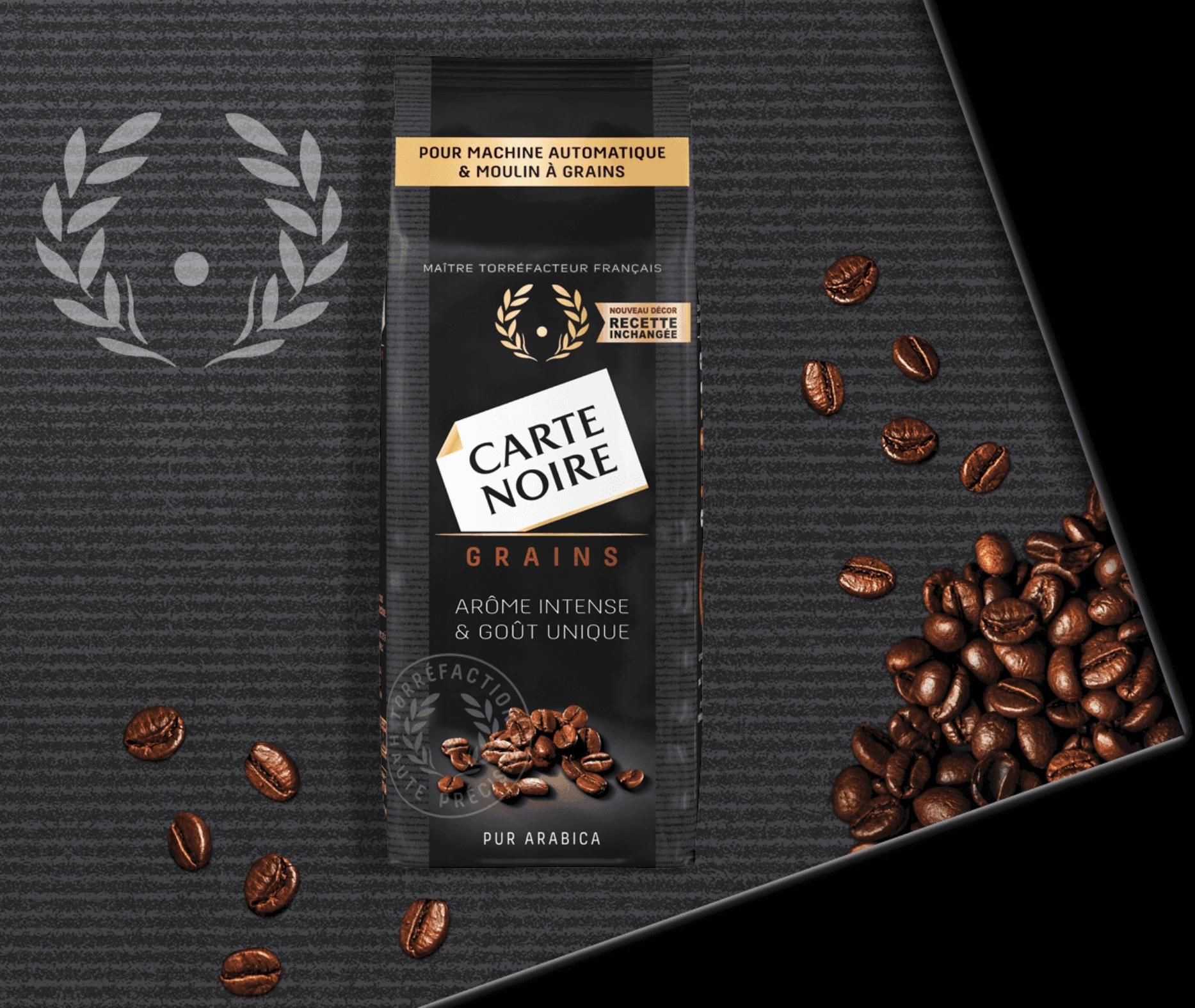 Café en Grains Carte Noire Espresso 100% Arabica - 1 Kg