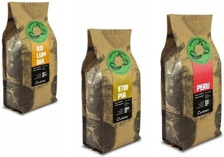 Zestaw Kaw Świata 10x250g kawa mielona Prezent - zdjęcie 2
