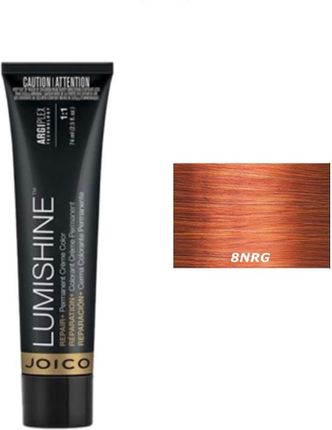 Joico Lumishine Permanent Creme Trwała farba do włosów  8NRG naturalny czerwono złocisty blond 74ml