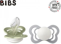 Zdjęcie Bibs Couture 2 Pack Sage Glow & Cloud M Smoczek Anatomiczny Silikonowy - Warta