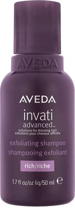 Aveda Invati Advanced Exfoliating Rich Szampon Dogłębnie Oczyszczający Z Efektem Peelingu 50 ml