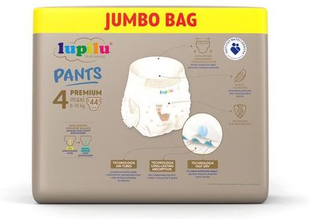 2X Lupilu Size 4 Pants Maxi 40 Pack