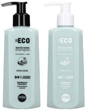 Mila Professional Be Eco Water Shine zestaw nawilżający do włosów szampon 250ml + odżywka 250ml