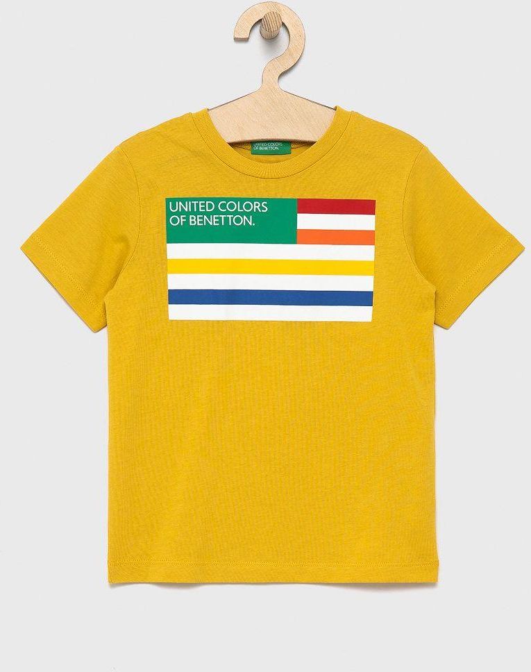 T-Shirt United Colors Of Benetton Per Bambini E Ragazzi – Cotone E Viscosa, Con Stampa E Ricamo