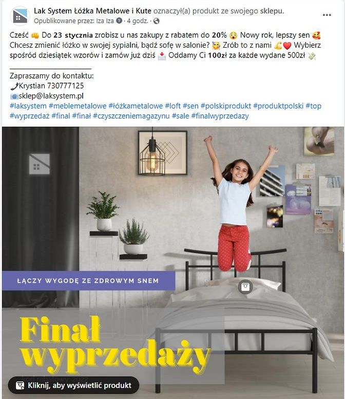 Pakiet 3 postów, tekstów sprzedażowych na Facebooka - zdjęcie 7 Pakiet 3 postów, tekstów sprzedażowych na Facebooka