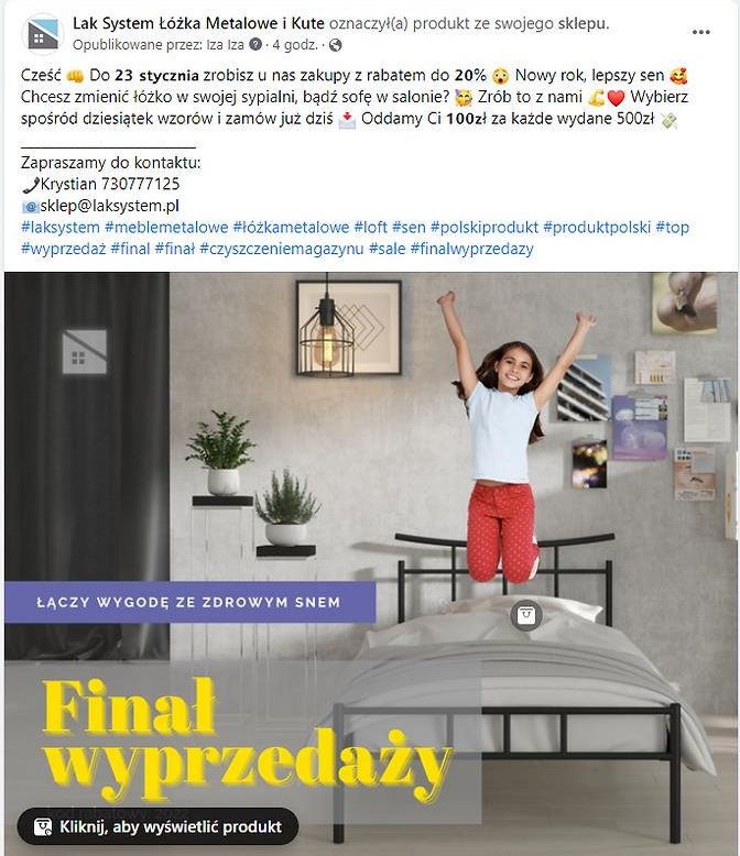 Pakiet 3 postów, tekstów sprzedażowych na Facebooka