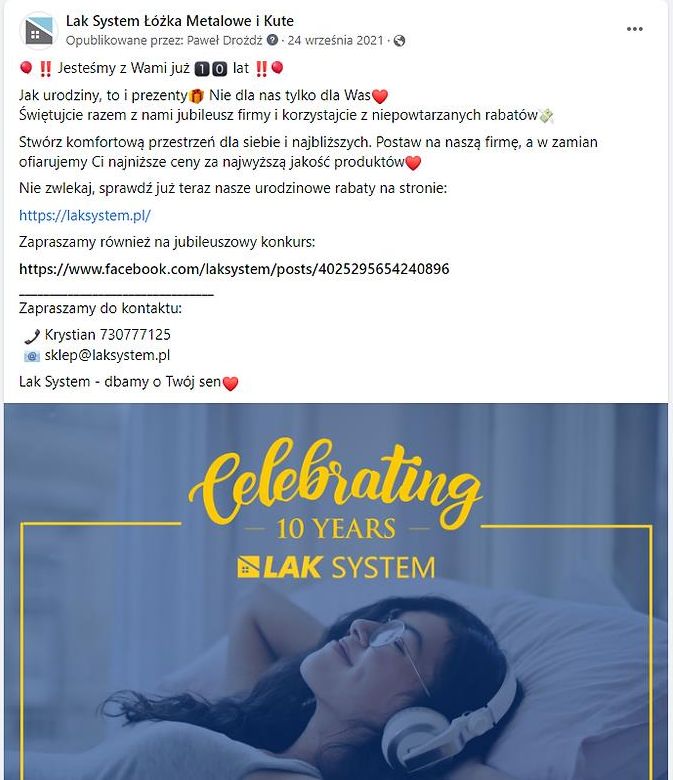 Pakiet 10 postów, tekstów sprzedażowych na Facebooka - zdjęcie 5 Pakiet 10 postów, tekstów sprzedażowych na Facebooka