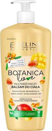 Eveline Cosmetics Botanica Love Balm Multiodżywczy Balsam Do Ciała Rokitnik & Masło Mango & Olej Migdałowy 350 ml
