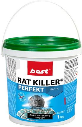 Best Pest Rat Killer Perfect Pasta Trutka Na Szczury Myszy 1kg