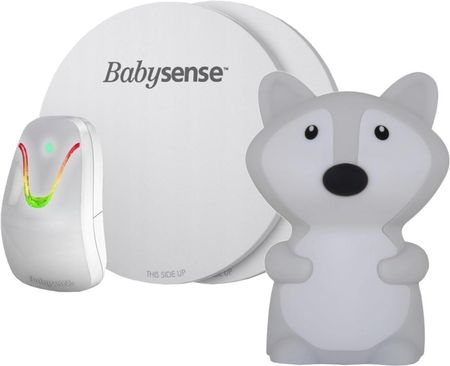 Babysense Monitor Oddechu 7 + Lisek Noah Lampka Nocna Led Nowej Generacji Sterowana Ze Smartfona.