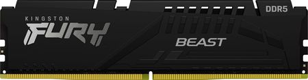 新品KINGSTON FURY DDR5 16GB 6000MHz X 4本 Pamięć RAM Kingston Fury Beast Black Ddr5 16Gb 6000Mhz Cl36