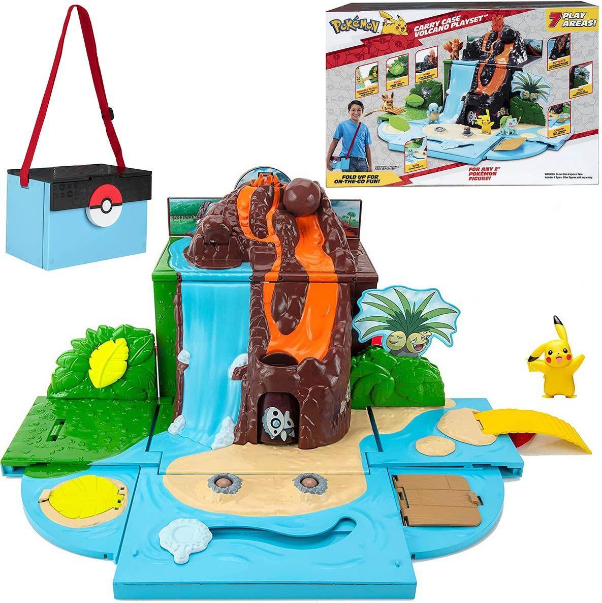 Set Pokémon - Maleta Batalha no Vulcão e Pikachu - WCT Sunny - JP Toys -  Brinquedos e Actions Figures para todas as idades