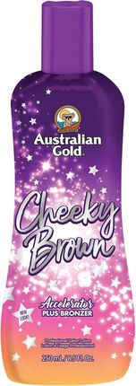 Australian Gold Cheeky Brown Accelerator Plus Bronzing Lotion Balsam Brązujący 250Ml