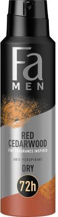 Fa Red Cedarwood - dezodorant w sprayu dla mężczyzn 150ml