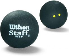 Wilson Piłka Do Squasha Staff Yellow Wrt617100 - Piłki do squasha