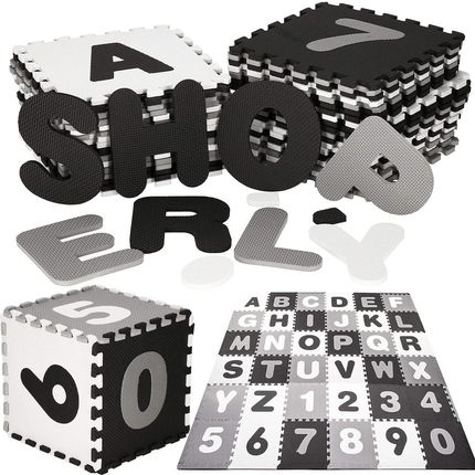 Springos Mata piankowa cyfry alfabet 175x175cm puzzle dla dzieci pianka EVA (FM0019)